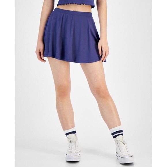 Grayson Threads, the Label Juniors' Pull-on Skort - Blue, S - Picture 1 of 3